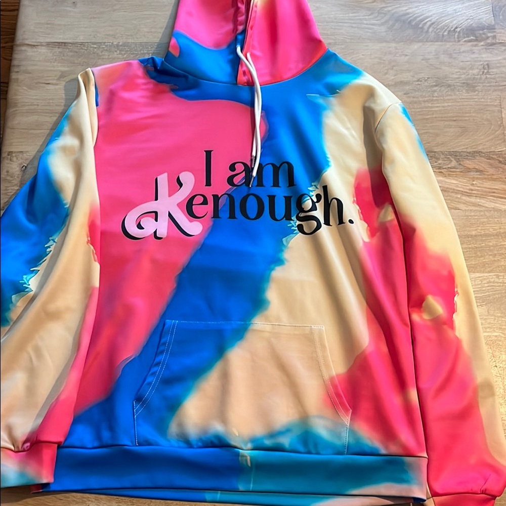 I am Kenough Men’s Hoodie Size L